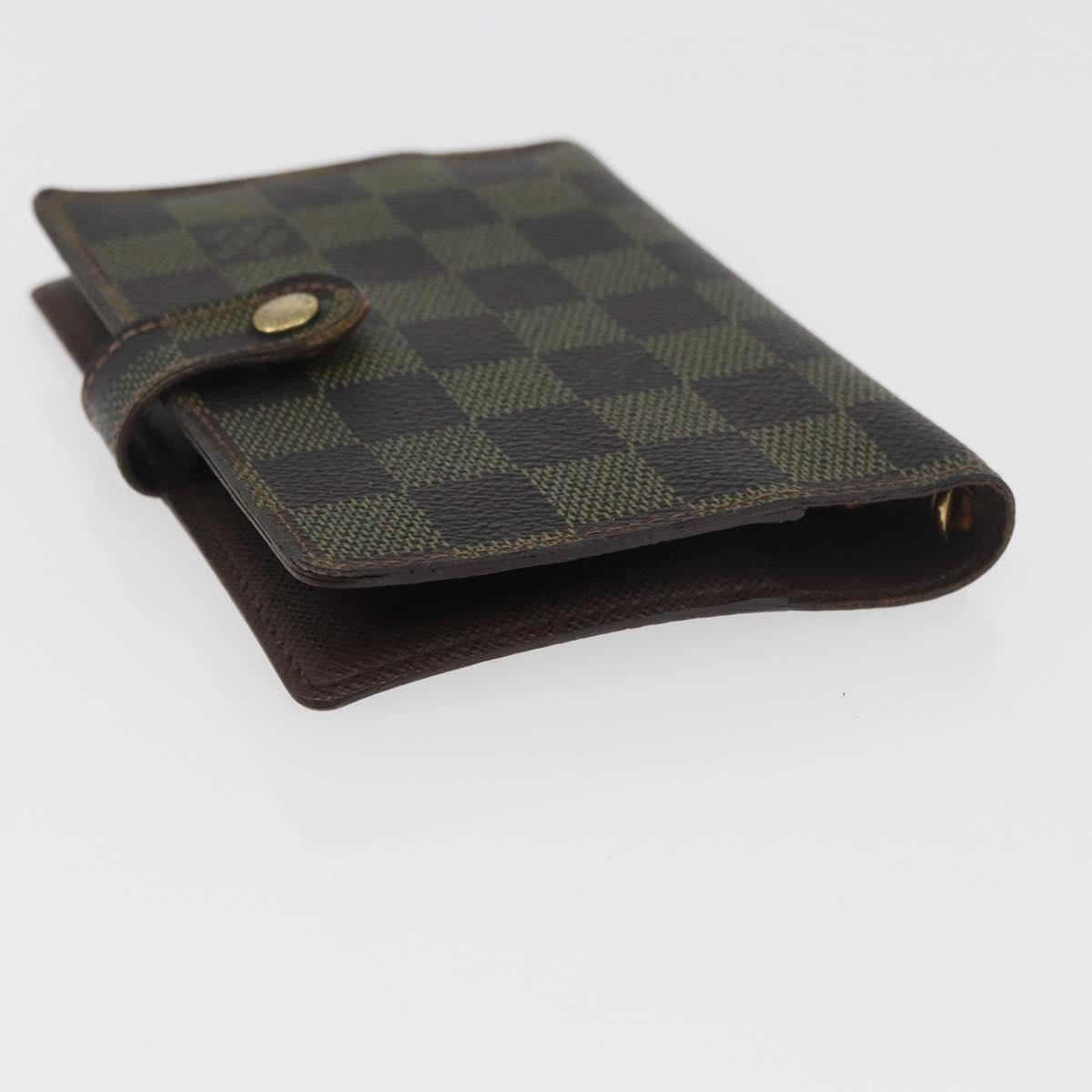 LOUIS VUITTON Monogram Vernis Planner 4 Set Beige LV Auth BA13050