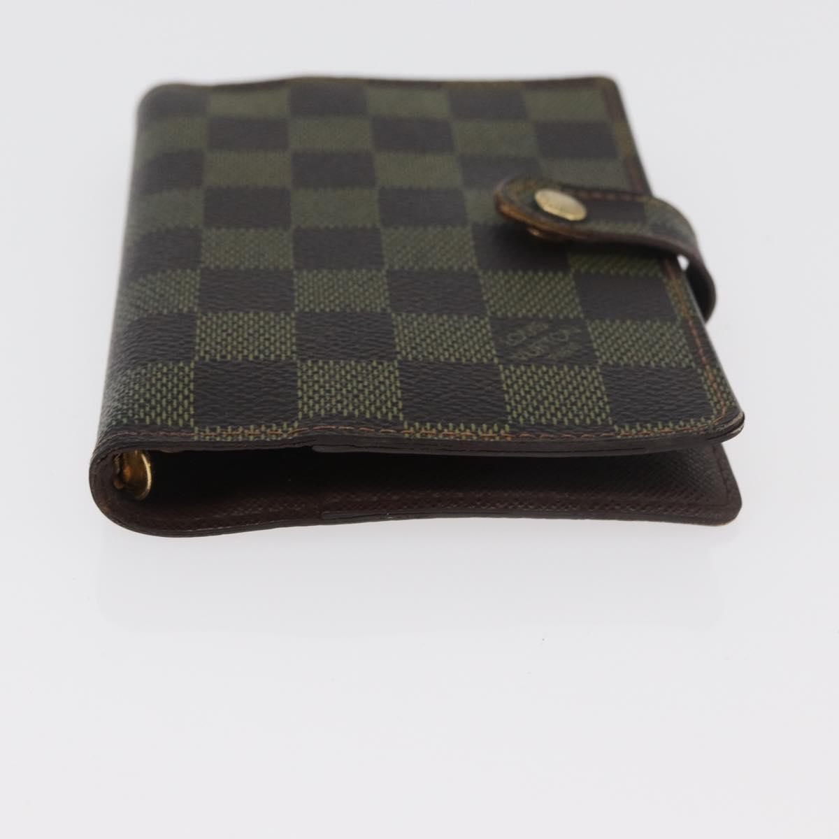 LOUIS VUITTON Monogram Vernis Planner 4 Set Beige LV Auth BA13050