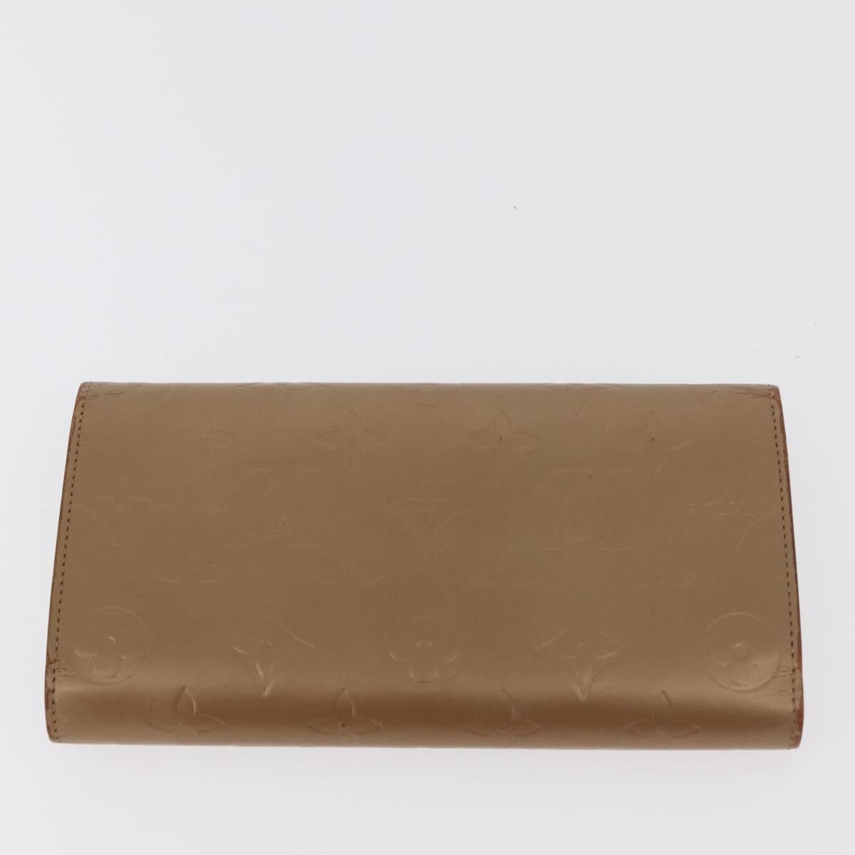 LOUIS VUITTON Monogram Vernis Planner 4 Set Beige LV Auth BA13050