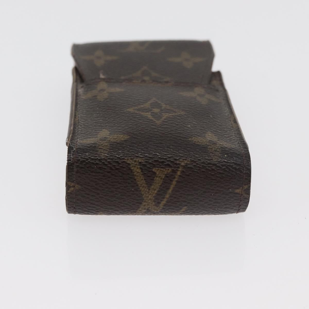 LOUIS VUITTON Monogram Vernis Wallet 4 Set Brown LV Auth BA13052