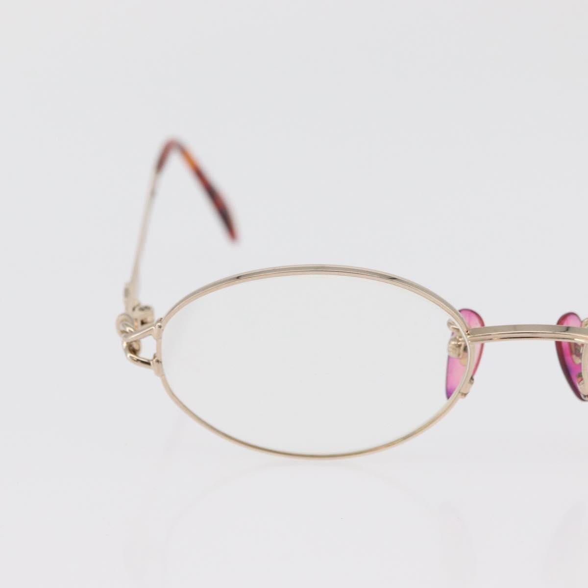 GUCCI Glasses Sunglasses plastic metal 2 Set Silver White Auth BA13055