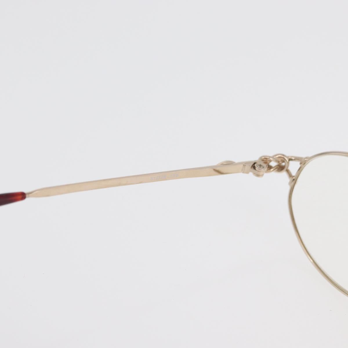 GUCCI Glasses Sunglasses plastic metal 2 Set Silver White Auth BA13055