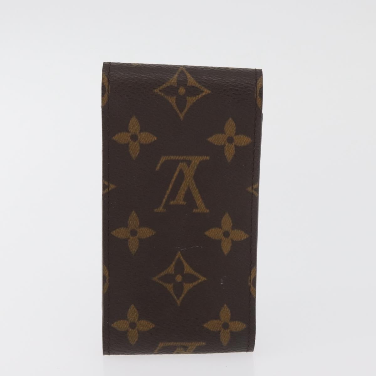 LOUIS VUITTON Monogram Damier Ebene Cigarette Case 2 Set LV Auth BA13056