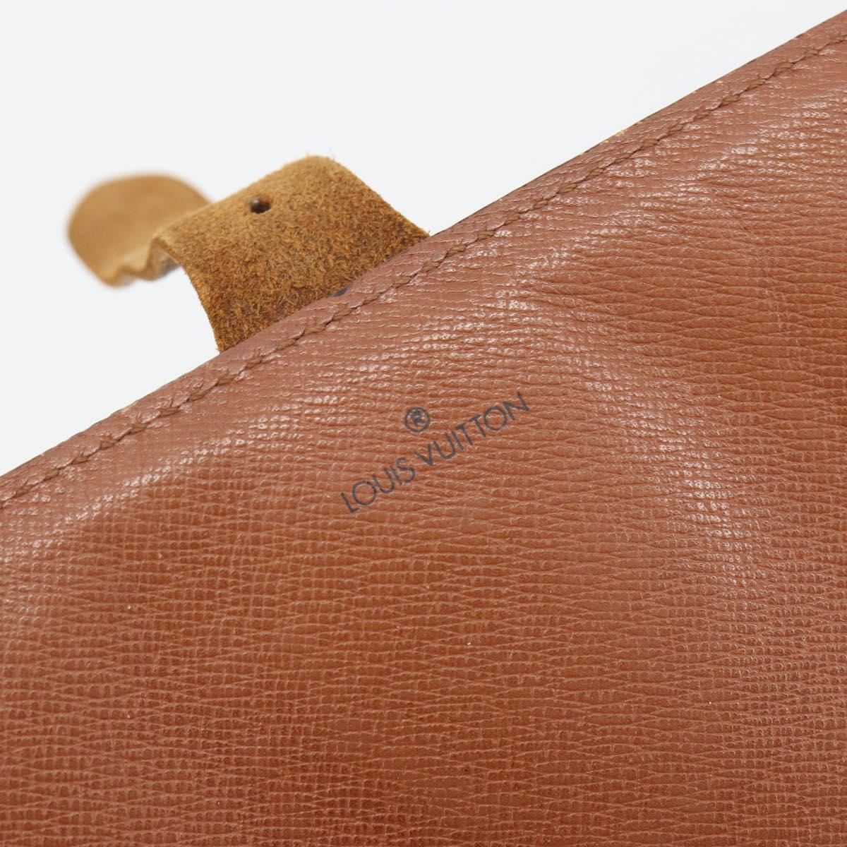 LOUIS VUITTON Monogram Cartouchiere MM Shoulder Bag M51253 LV Auth BA13085