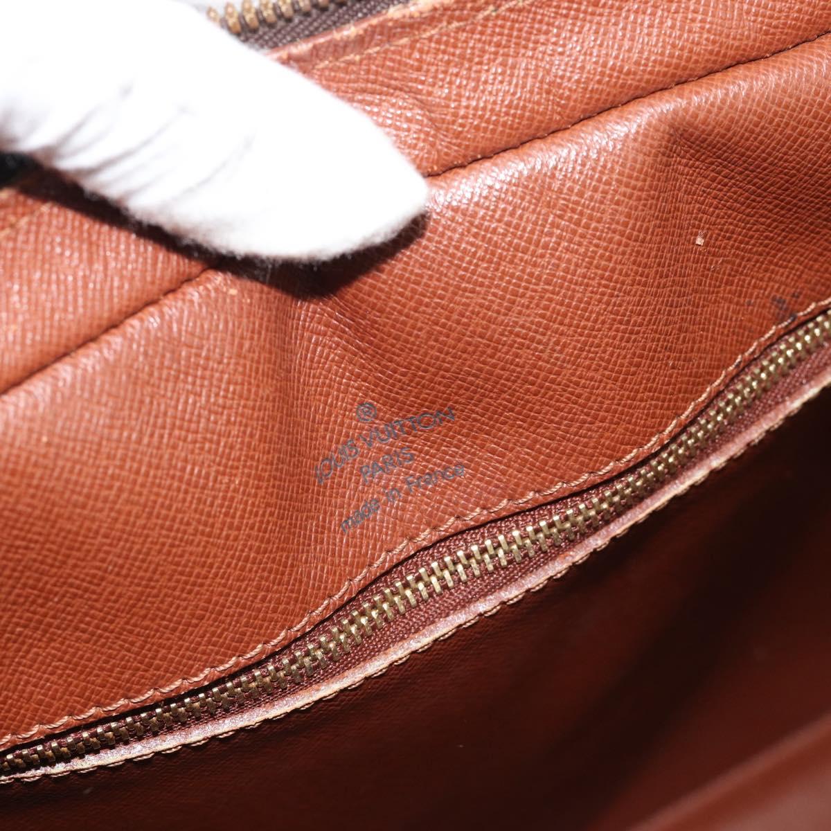 LOUIS VUITTON Monogram Porte Documents Voyage Business Bag M53361 Auth BA13100