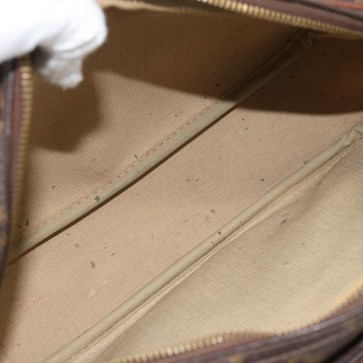 LOUIS VUITTON Monogram Reporter PM Shoulder Bag M45254 LV Auth BA13110