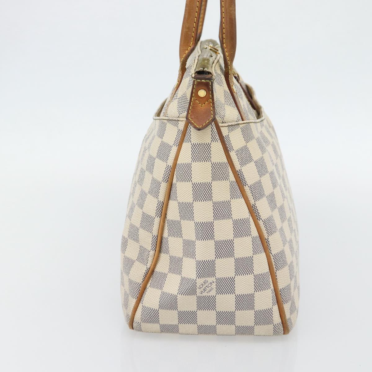 LOUIS VUITTON Damier Azur Figueri PM Shoulder Bag N41176 LV Auth BA13112
