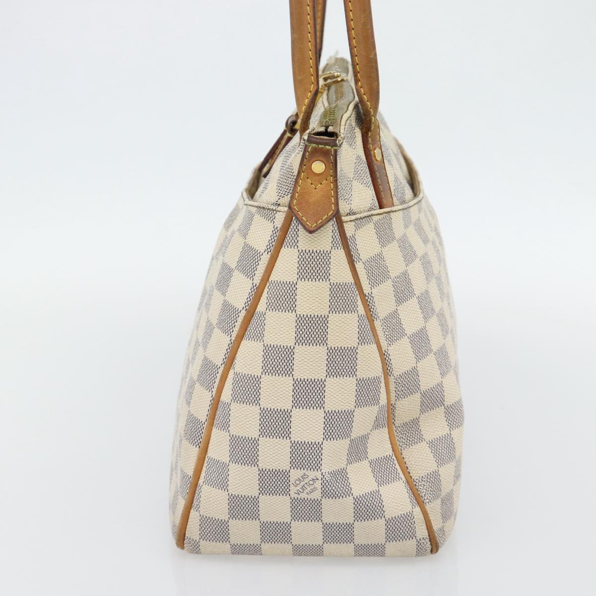 LOUIS VUITTON Damier Azur Figueri PM Shoulder Bag N41176 LV Auth BA13112
