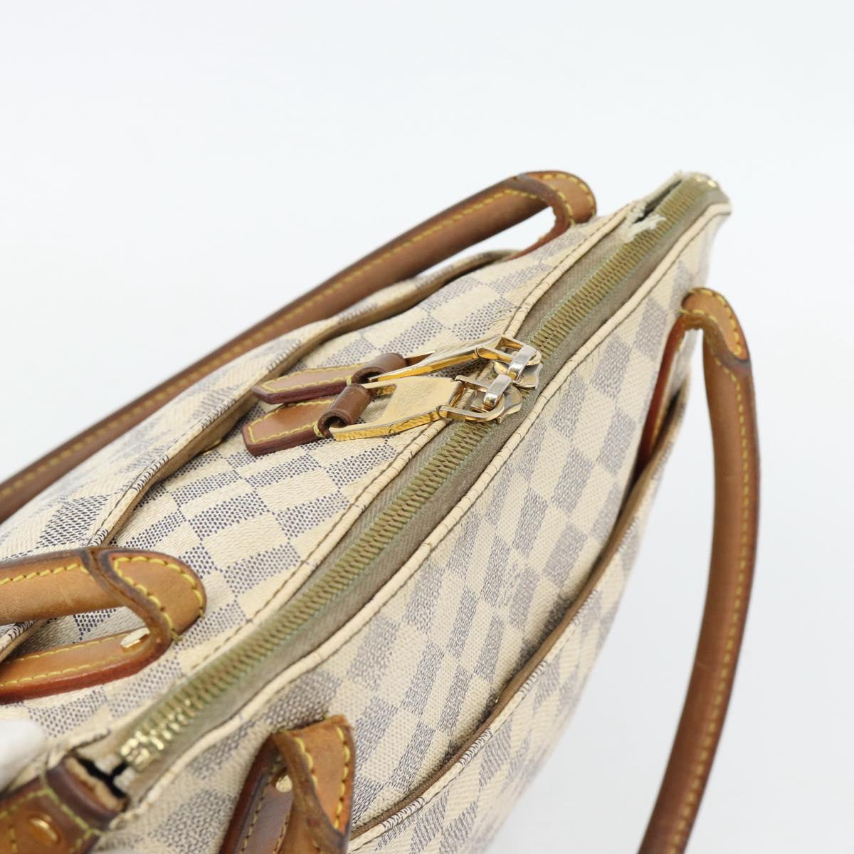 LOUIS VUITTON Damier Azur Figueri PM Shoulder Bag N41176 LV Auth BA13112