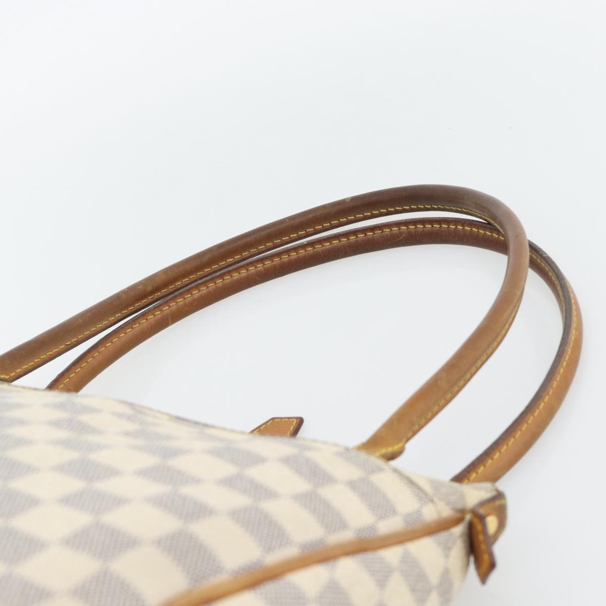 LOUIS VUITTON Damier Azur Figueri PM Shoulder Bag N41176 LV Auth BA13112