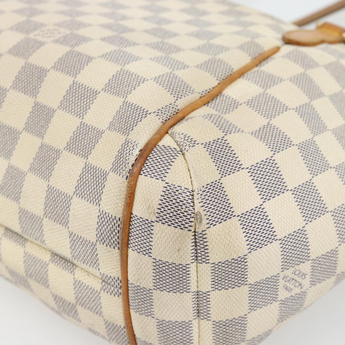 LOUIS VUITTON Damier Azur Totally PM Tote Bag N41280 LV Auth BA13113