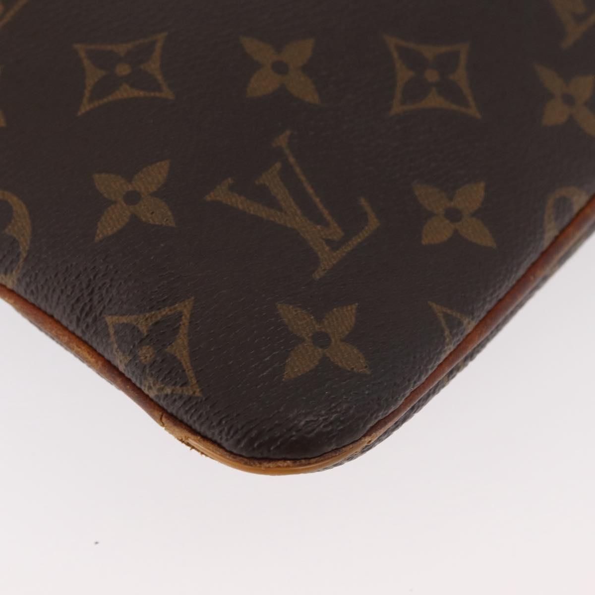 LOUIS VUITTON Monogram Pochette Valmy Shoulder Bag M40524 LV Auth BA13115