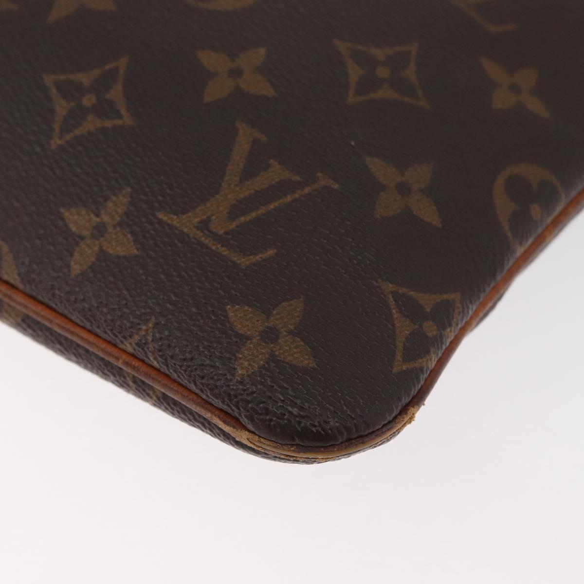 LOUIS VUITTON Monogram Pochette Valmy Shoulder Bag M40524 LV Auth BA13115