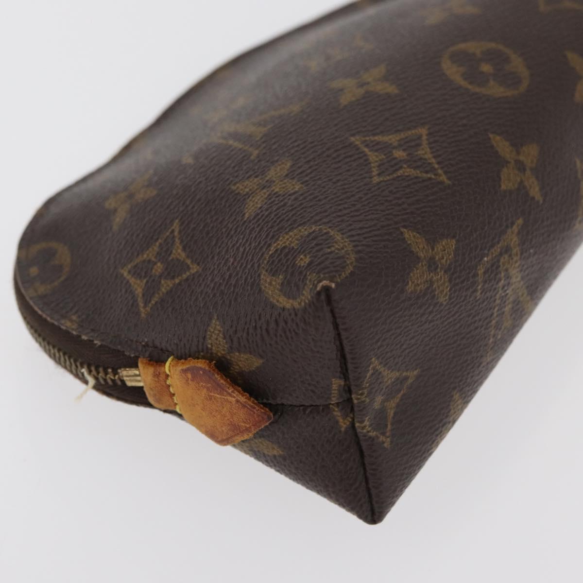 LOUIS VUITTON Monogram Pochette Cosmetic PM Pouch M43998 LV Auth BA13135
