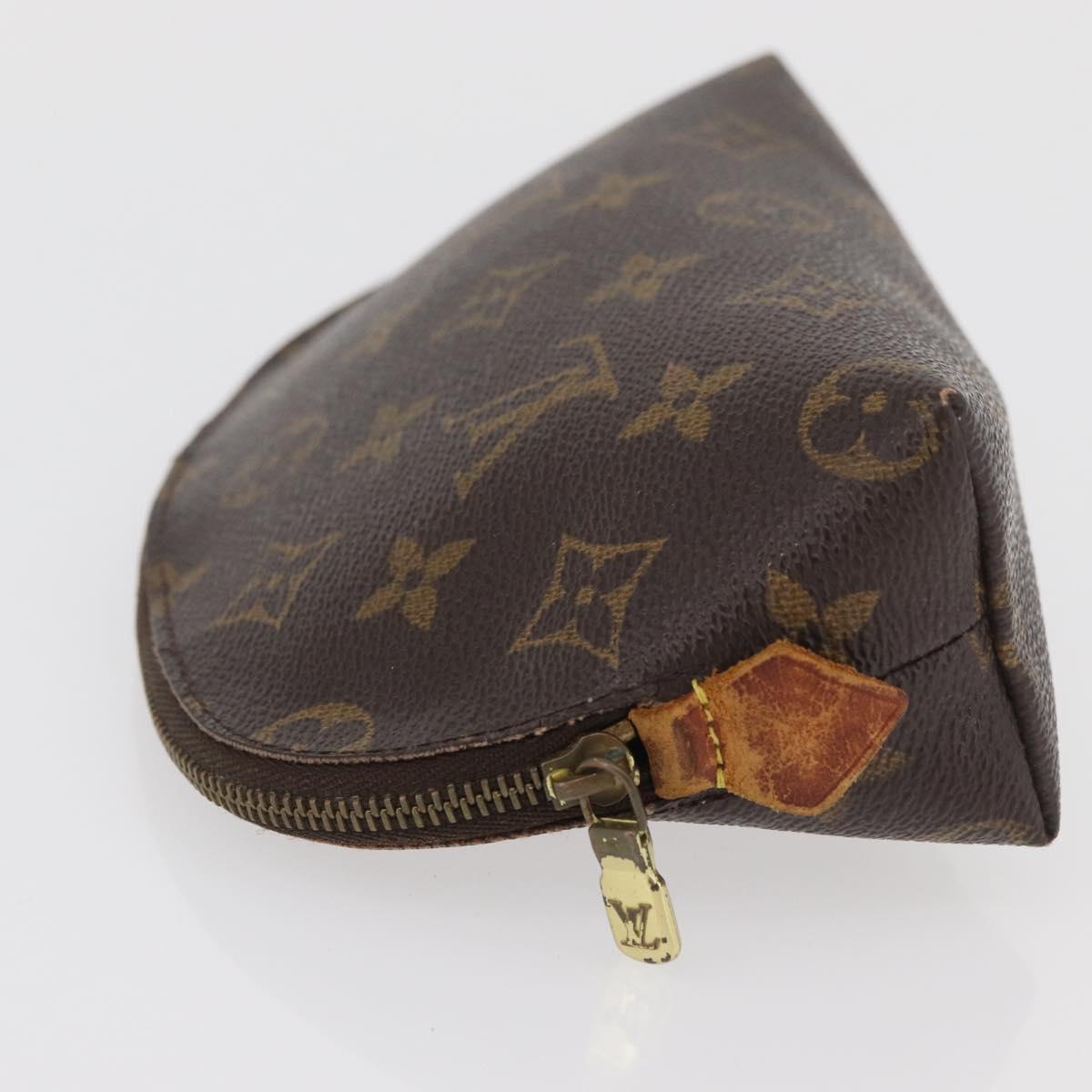 LOUIS VUITTON Monogram Pochette Cosmetic PM Pouch M43998 LV Auth BA13135