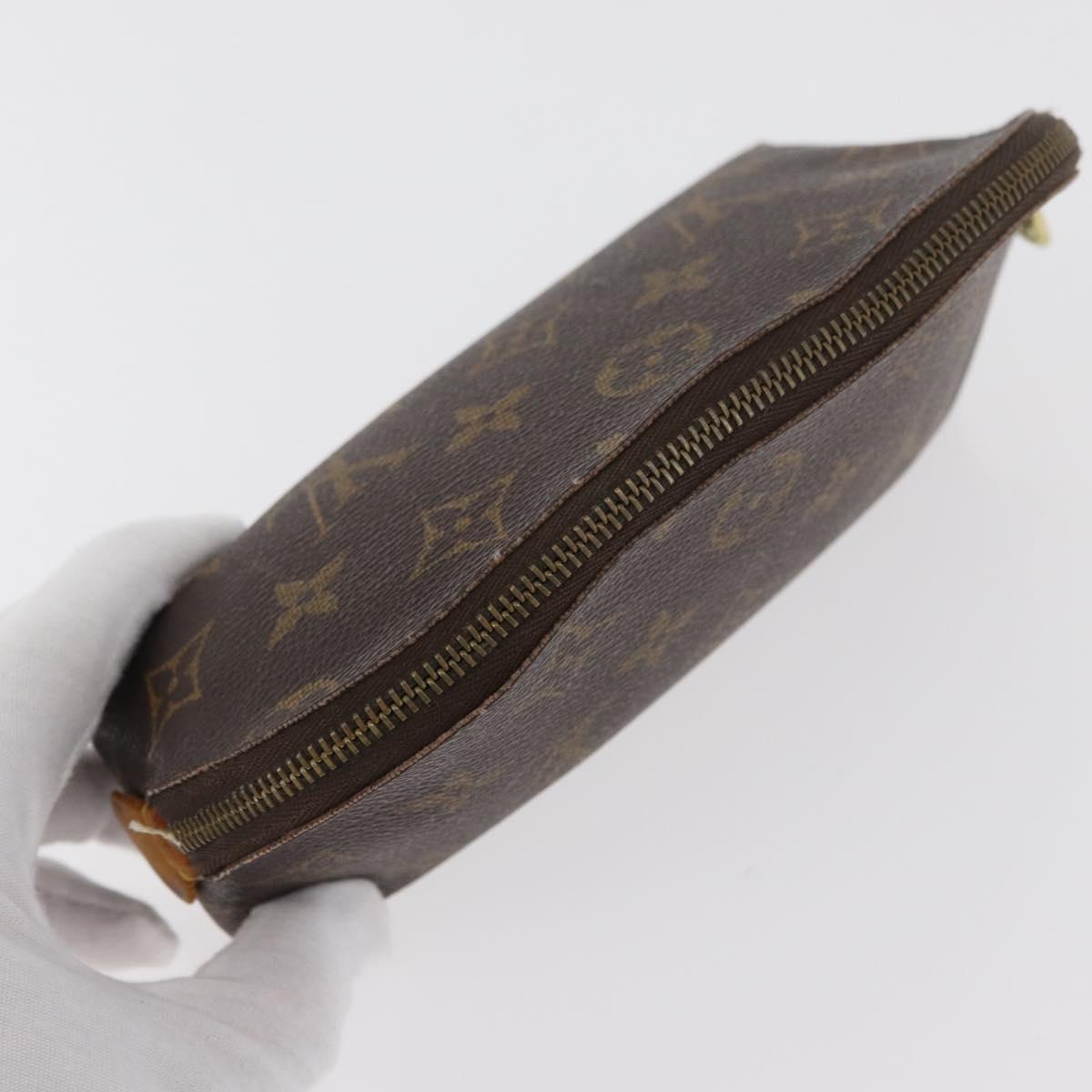 LOUIS VUITTON Monogram Pochette Cosmetic PM Pouch M43998 LV Auth BA13135