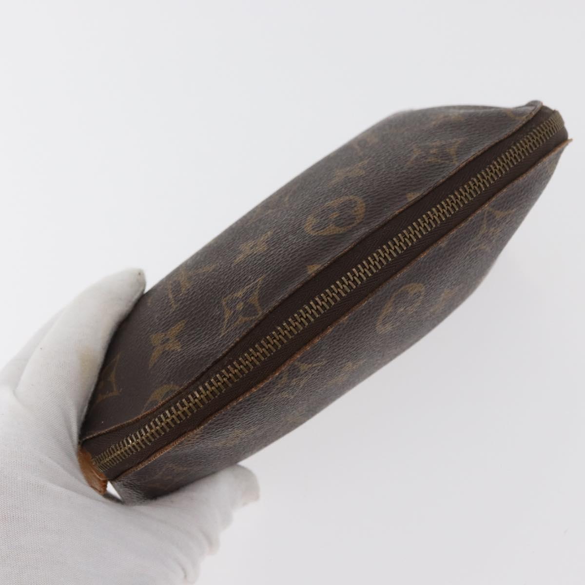 LOUIS VUITTON Monogram Pochette Cosmetic PM Pouch M43998 LV Auth BA13136