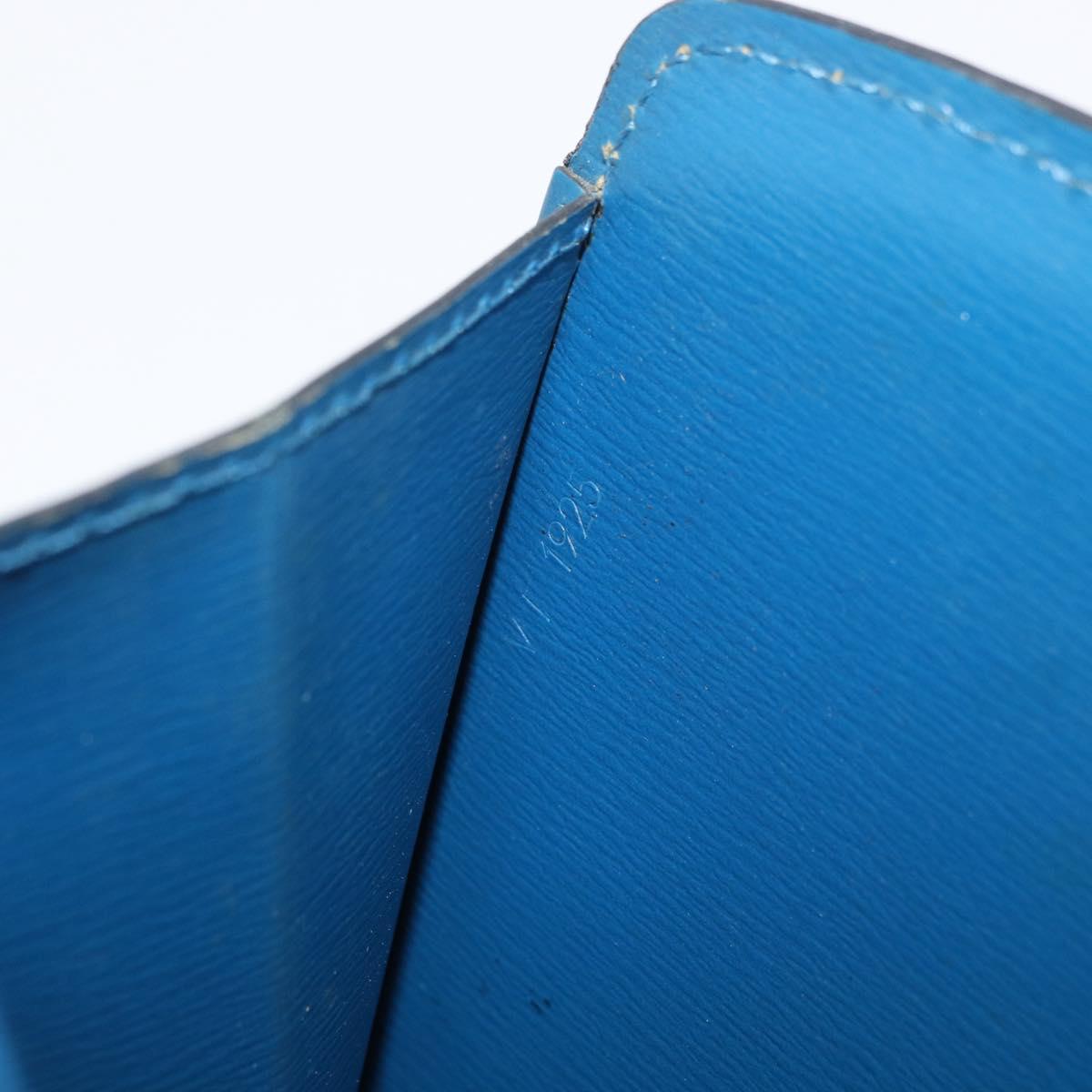 LOUIS VUITTON Epi Capuchin Shoulder Bag Blue M52345 LV Auth BA13140