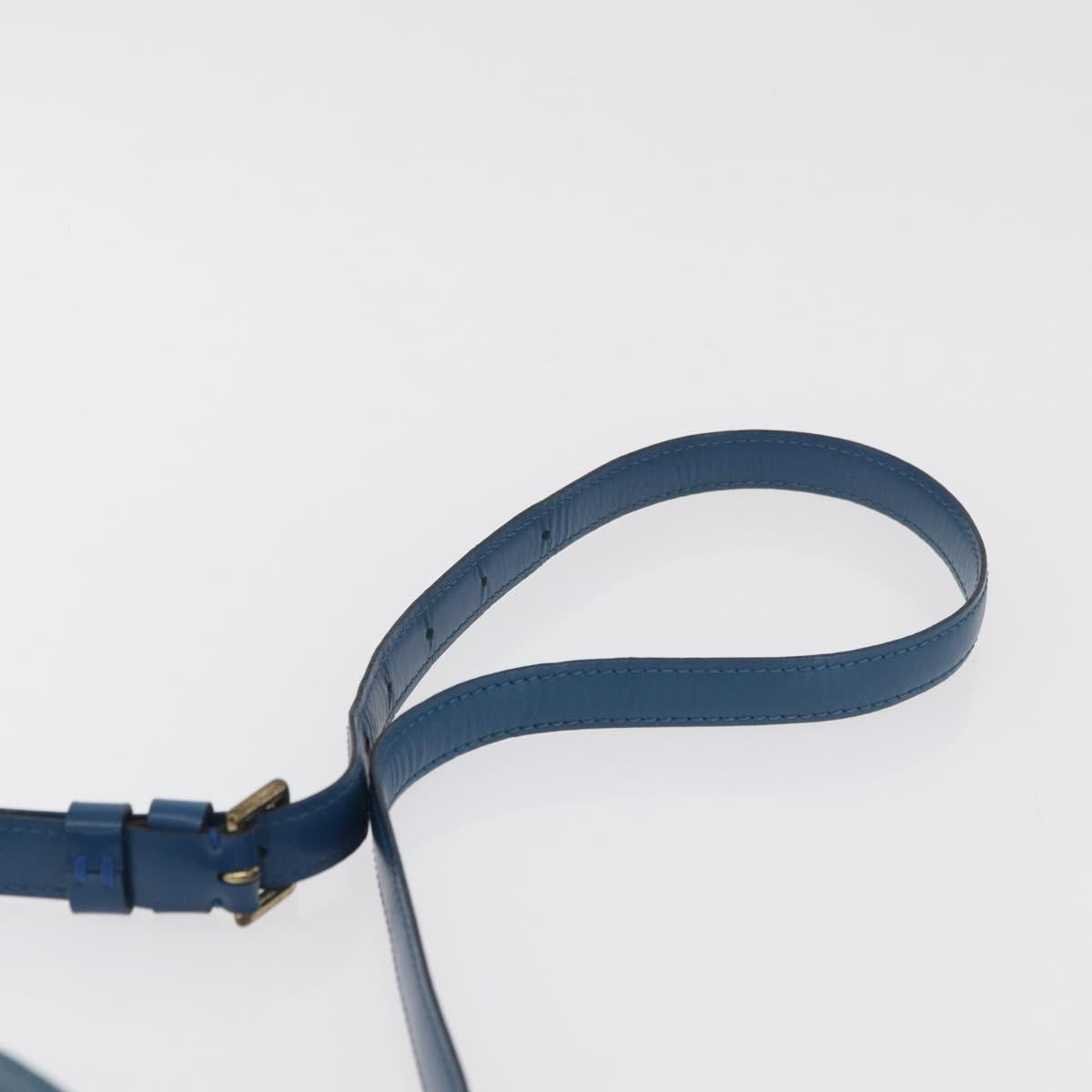 LOUIS VUITTON Epi Capuchin Shoulder Bag Blue M52345 LV Auth BA13140