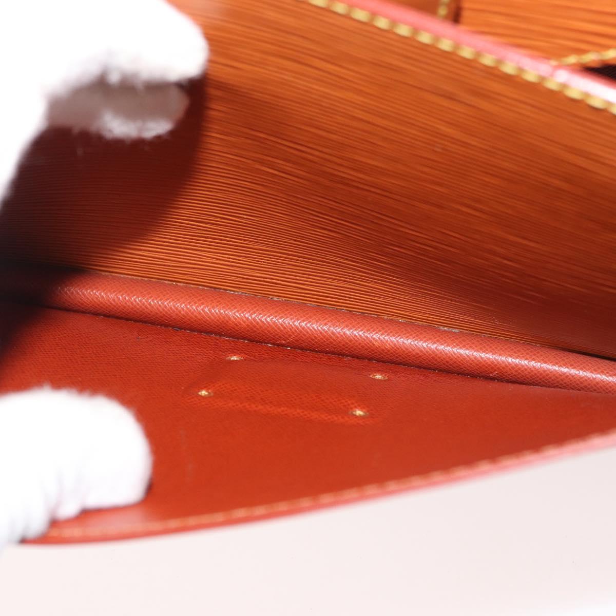 LOUIS VUITTON Epi Monceau 28 Hand Bag Zipangu Gold LV Auth BA13141