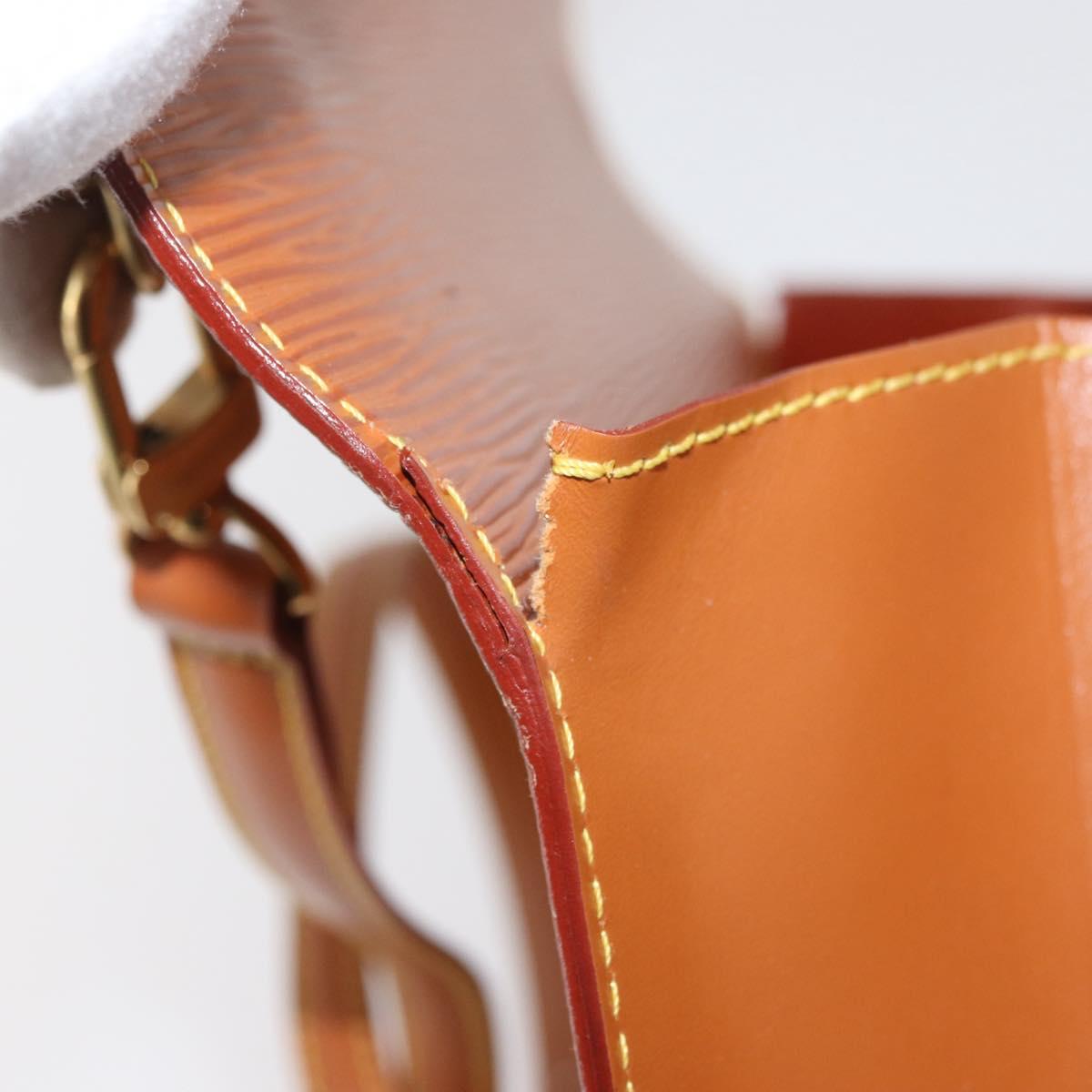 LOUIS VUITTON Epi Monceau 28 Hand Bag Zipangu Gold LV Auth BA13141