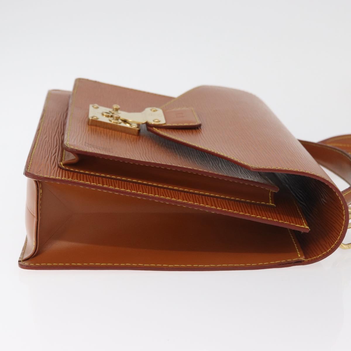 LOUIS VUITTON Epi Monceau 28 Hand Bag Zipangu Gold LV Auth BA13141