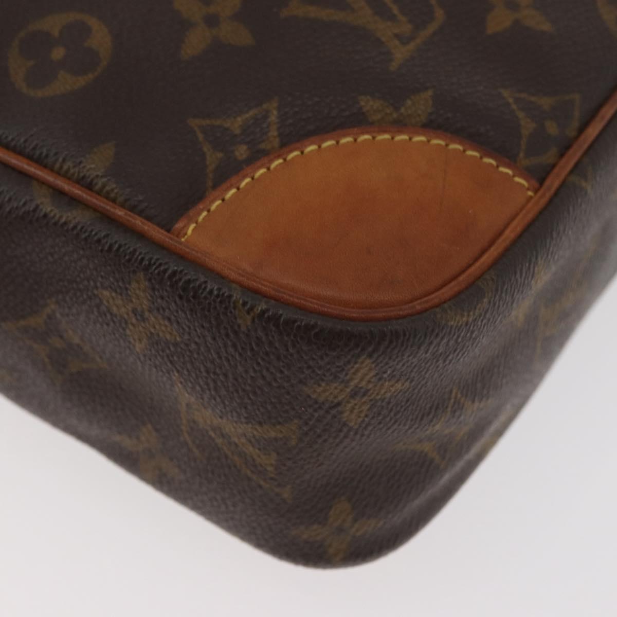 LOUIS VUITTON Monogram Compiegne 28 Clutch Bag M51845 LV Auth BA13159