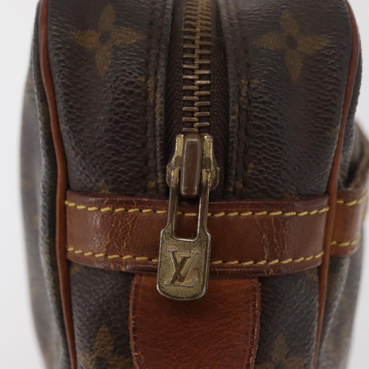 LOUIS VUITTON Monogram Compiegne 28 Clutch Bag M51845 LV Auth BA13159