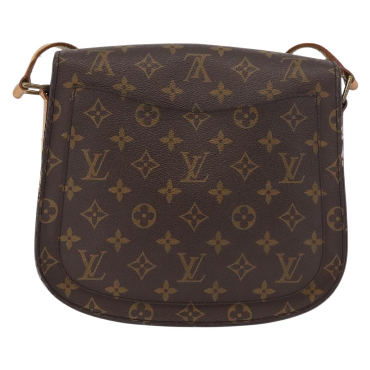 LOUIS VUITTON Monogram Saint Cloud GM Shoulder Bag M51242 LV Auth BA13160