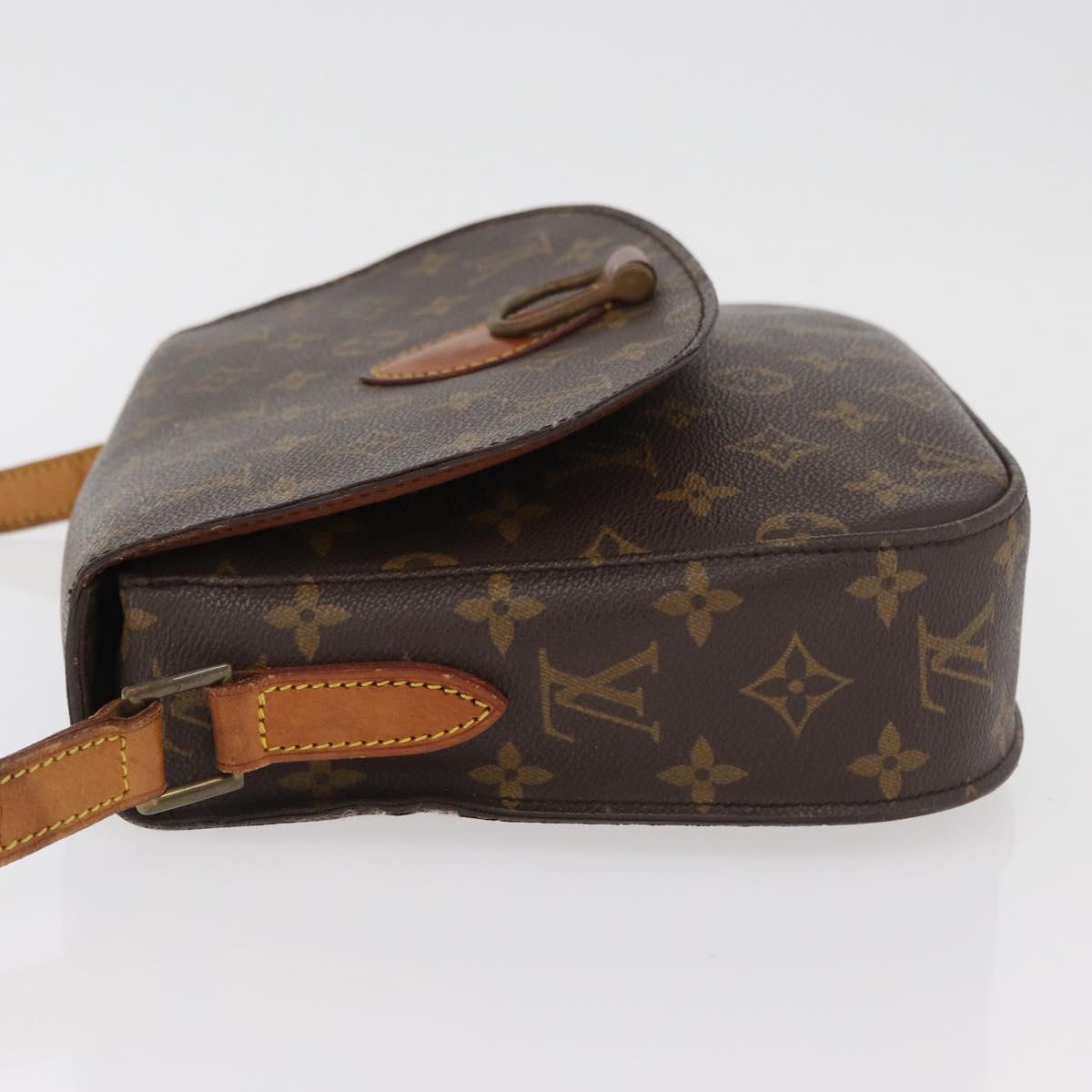 LOUIS VUITTON Monogram Saint Cloud GM Shoulder Bag M51242 LV Auth BA13160