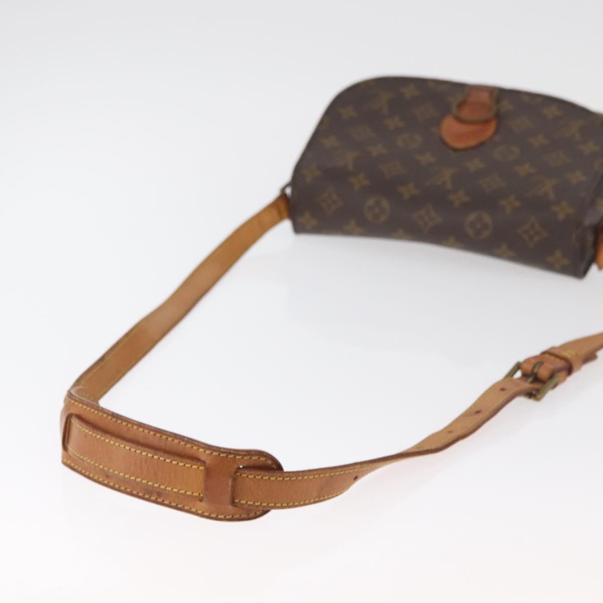 LOUIS VUITTON Monogram Saint Cloud GM Shoulder Bag M51242 LV Auth BA13160