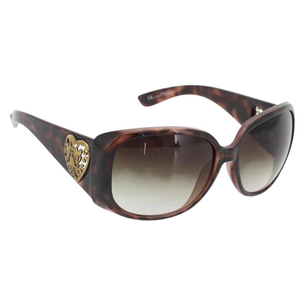 GUCCI Sunglasses plastic Brown Auth BA13215