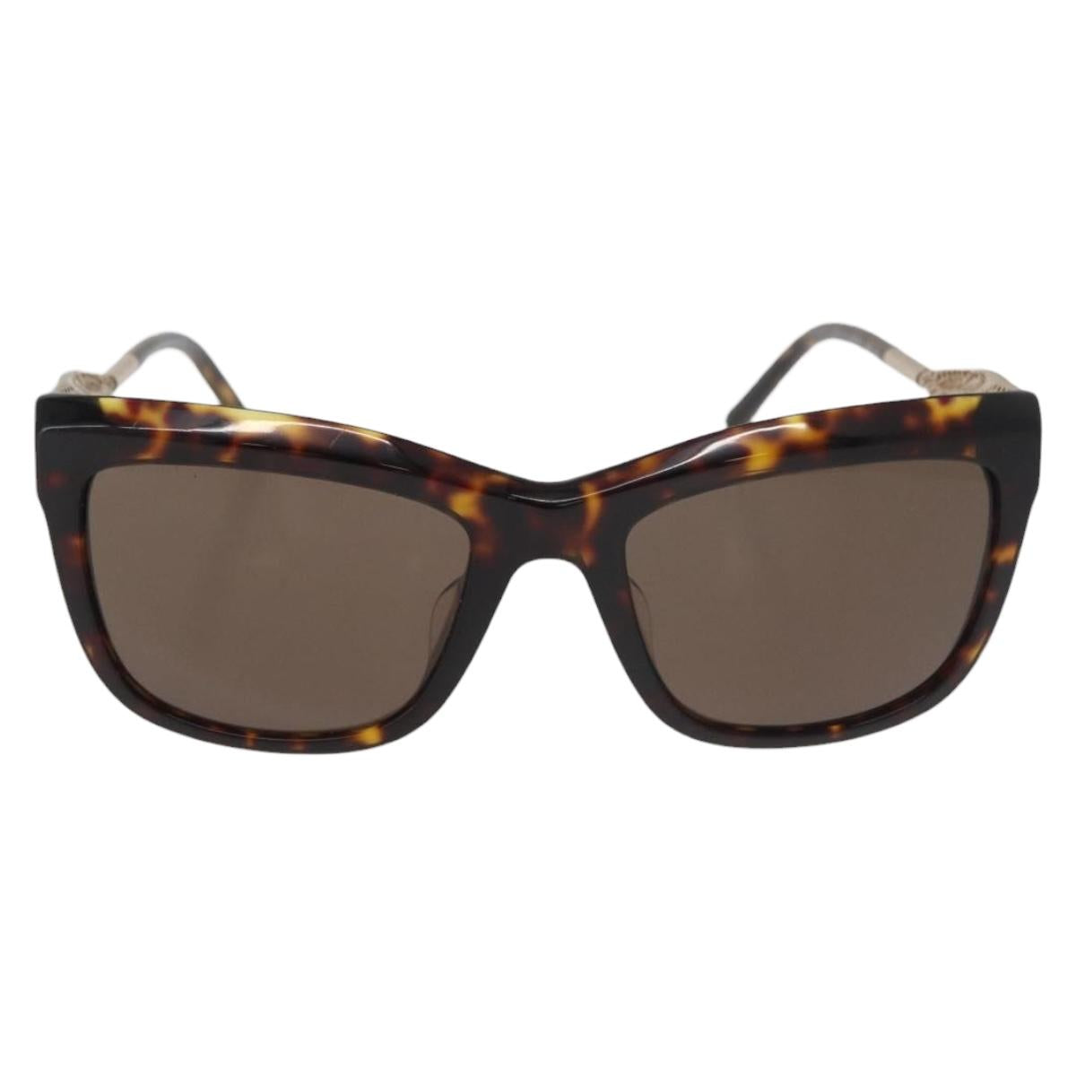 BURBERRY Tortoise Sunglasses plastic Brown Auth BA13227