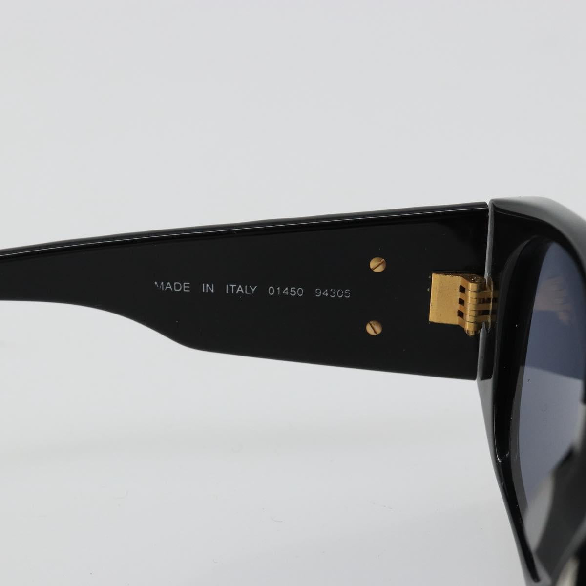 CHANEL Sunglasses plastic Black CC Auth BA13228