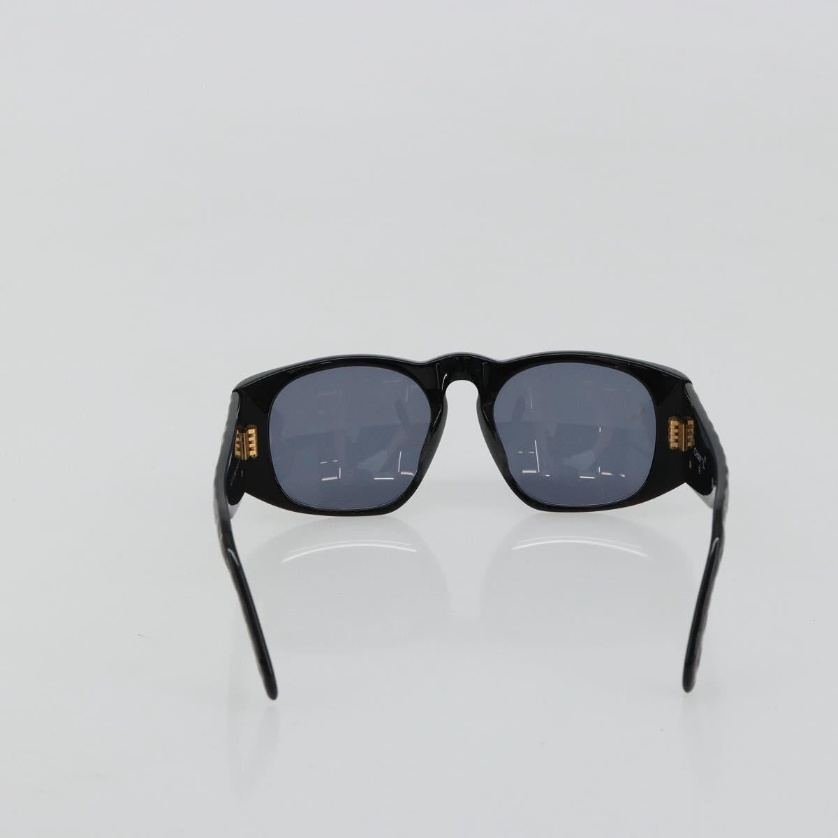 CHANEL Sunglasses plastic Black CC Auth BA13228
