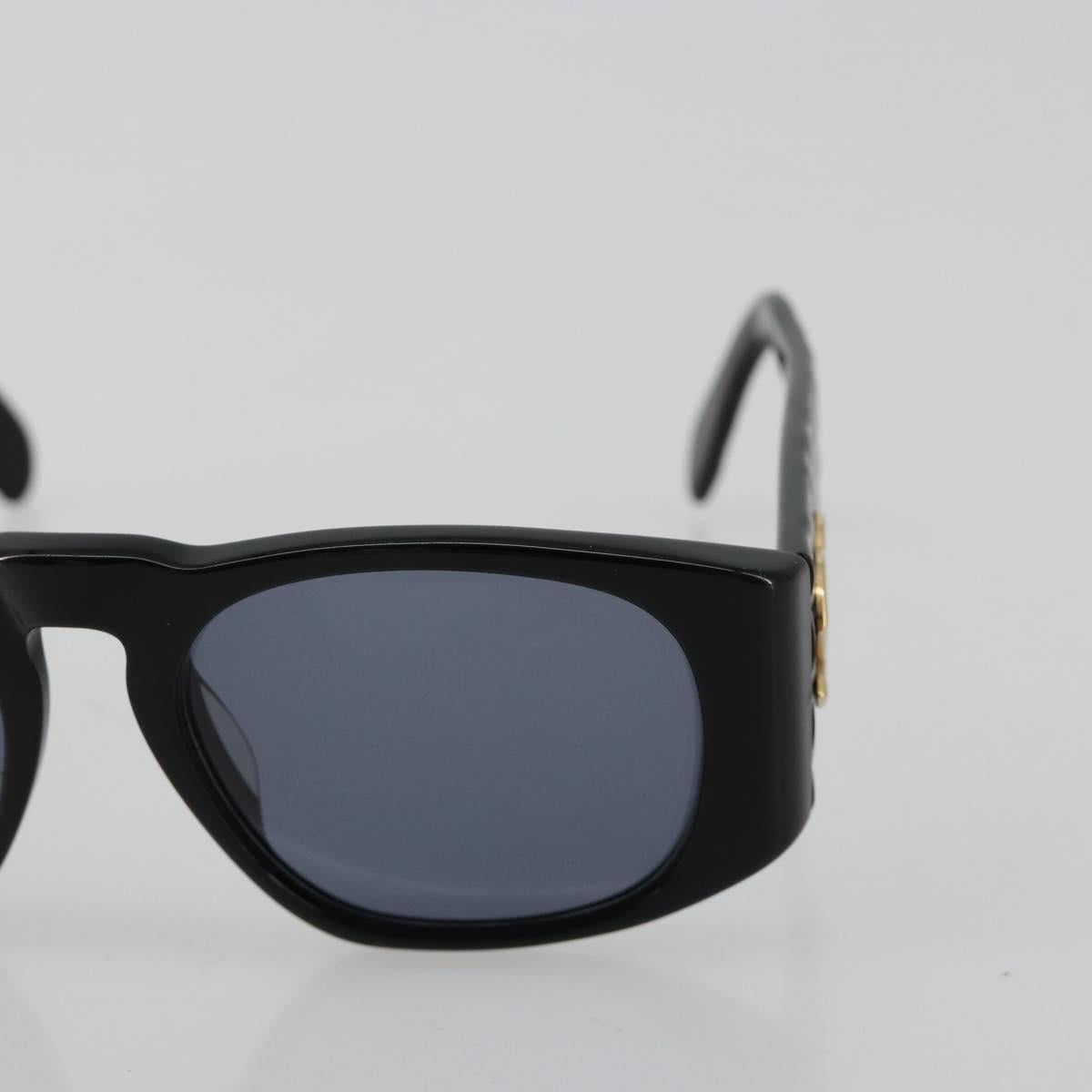 CHANEL Sunglasses plastic Black CC Auth BA13228
