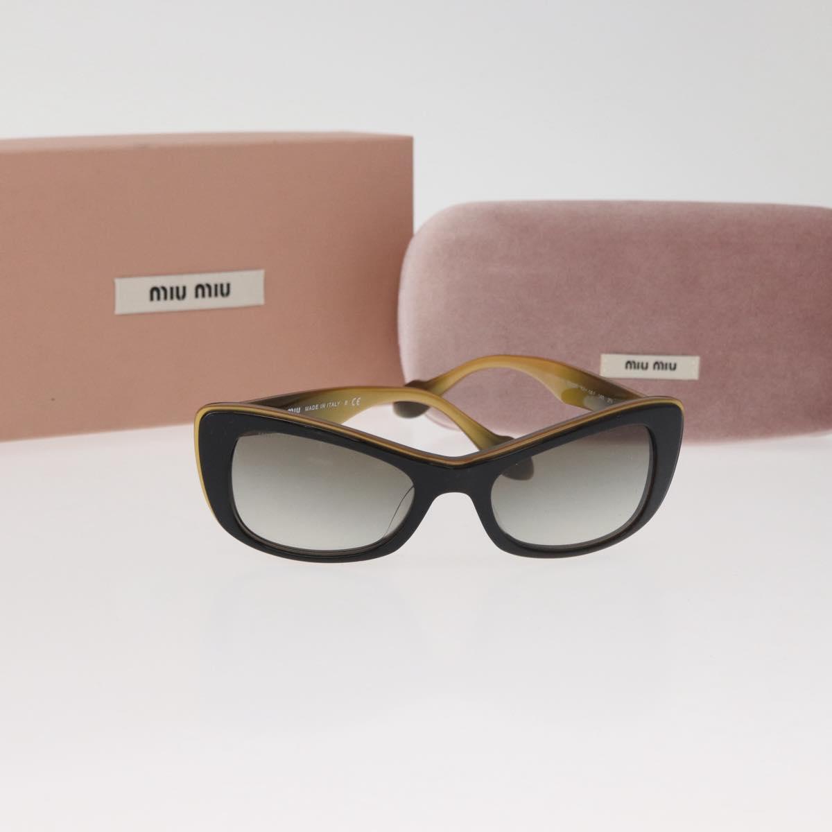 Miu Miu Sunglasses plastic Black Auth BA13231