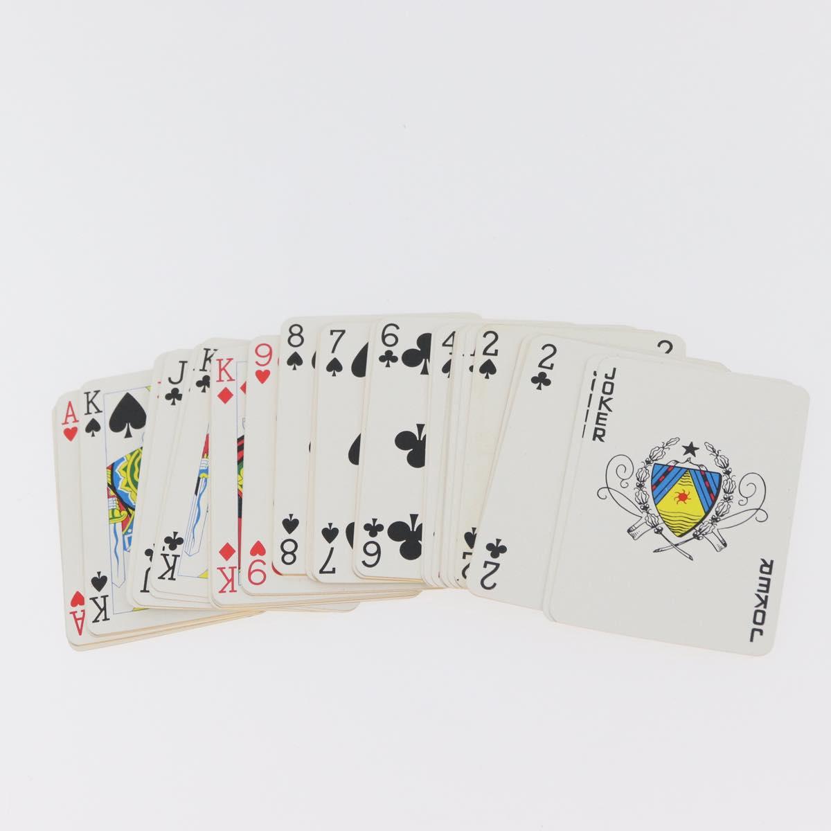 LOUIS VUITTON Monogram Playing Cards Case M58648 LV Auth BA13238A