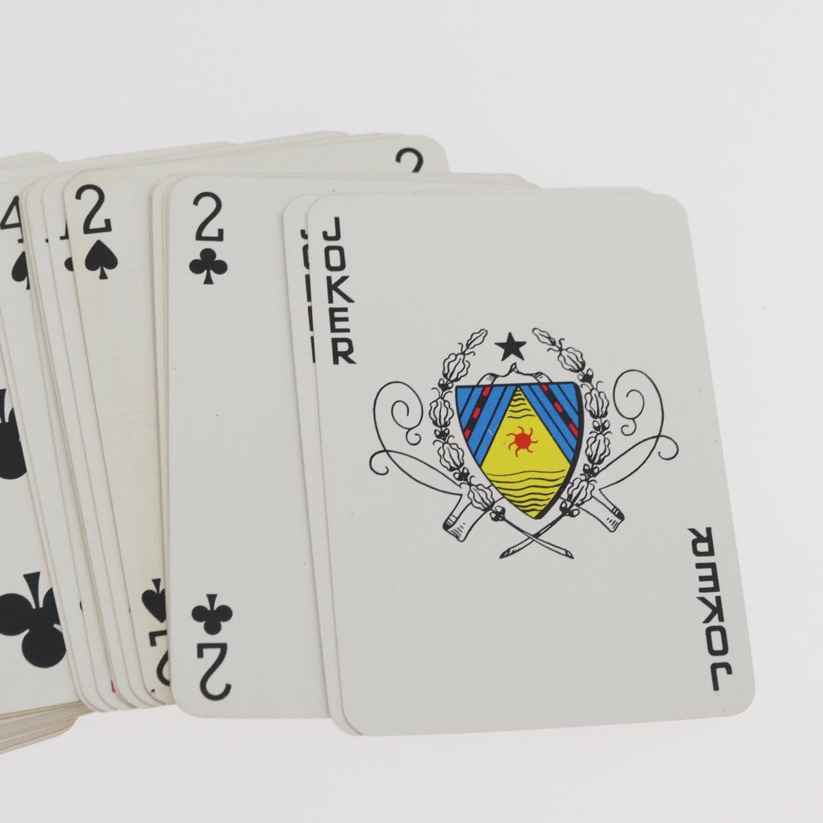 LOUIS VUITTON Monogram Playing Cards Case M58648 LV Auth BA13238A