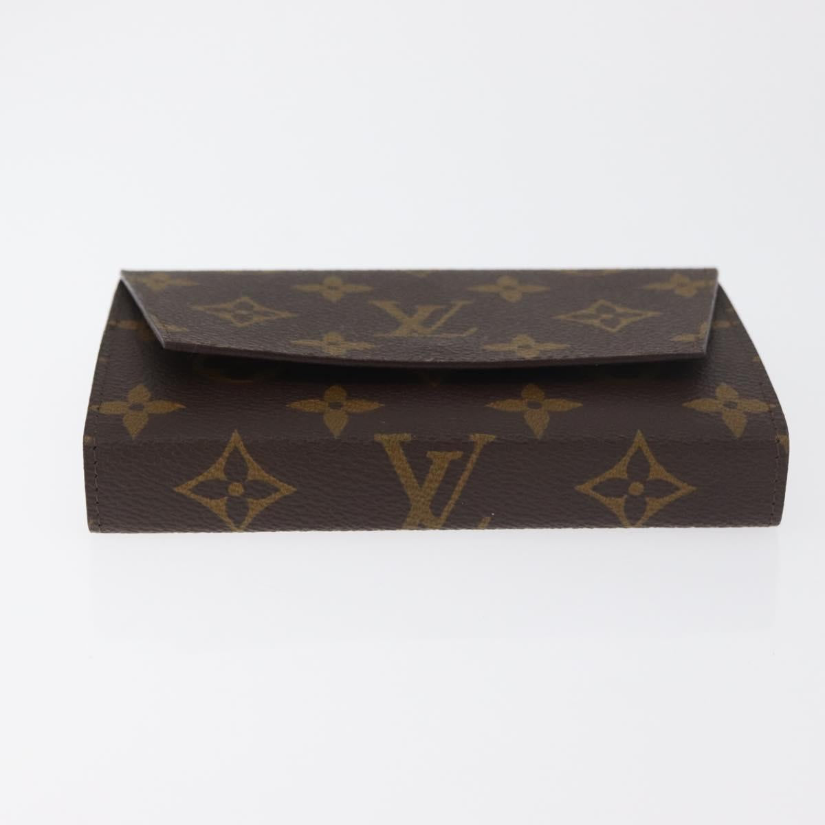 LOUIS VUITTON Monogram Playing Cards Case M58648 LV Auth BA13238A