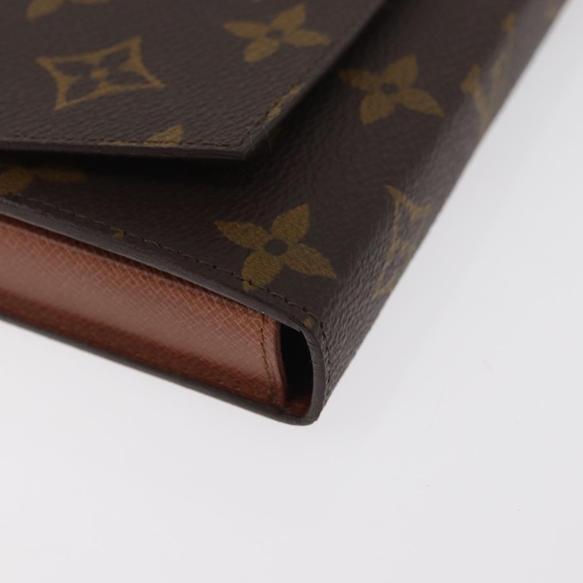 LOUIS VUITTON Monogram Playing Cards Case M58648 LV Auth BA13238A