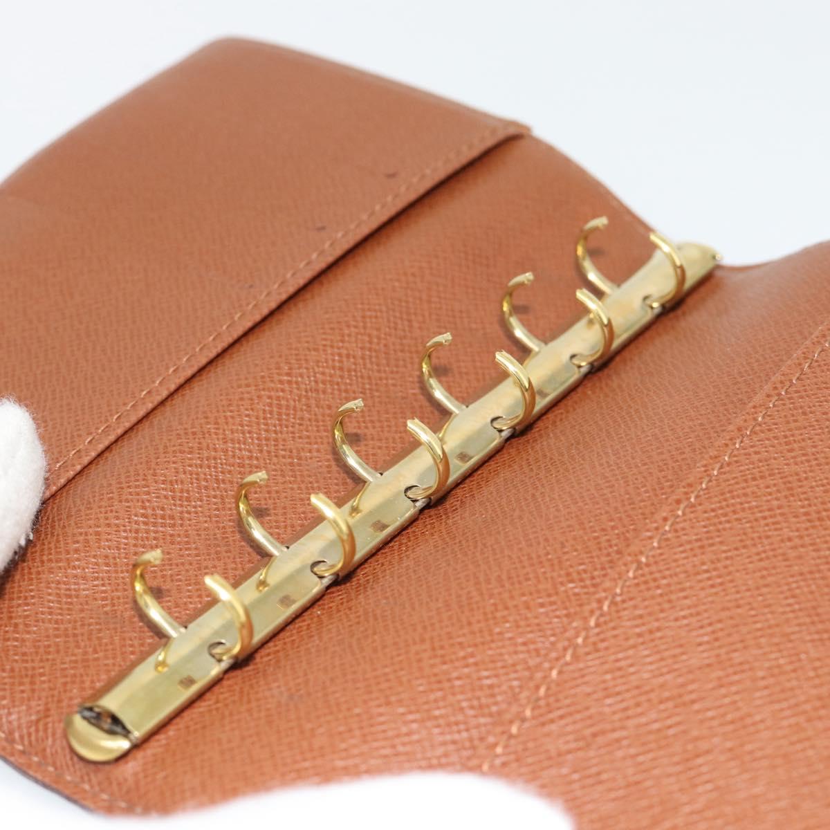 LOUIS VUITTON Monogram Agenda PM Day Planner Cover R20005 LV Auth BA13241