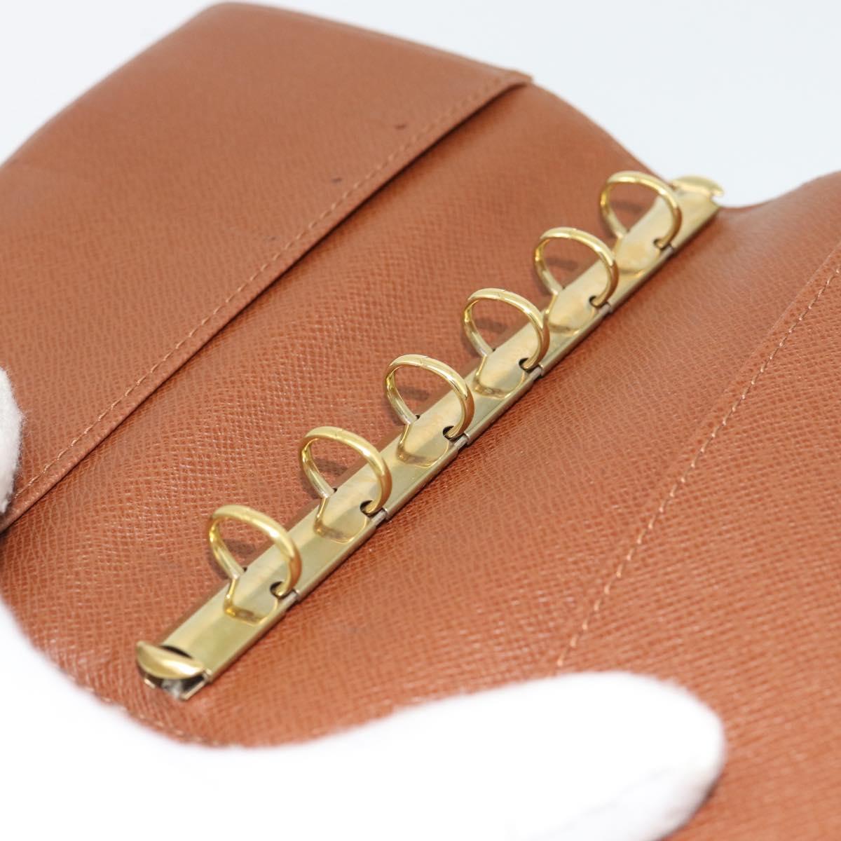 LOUIS VUITTON Monogram Agenda PM Day Planner Cover R20005 LV Auth BA13241
