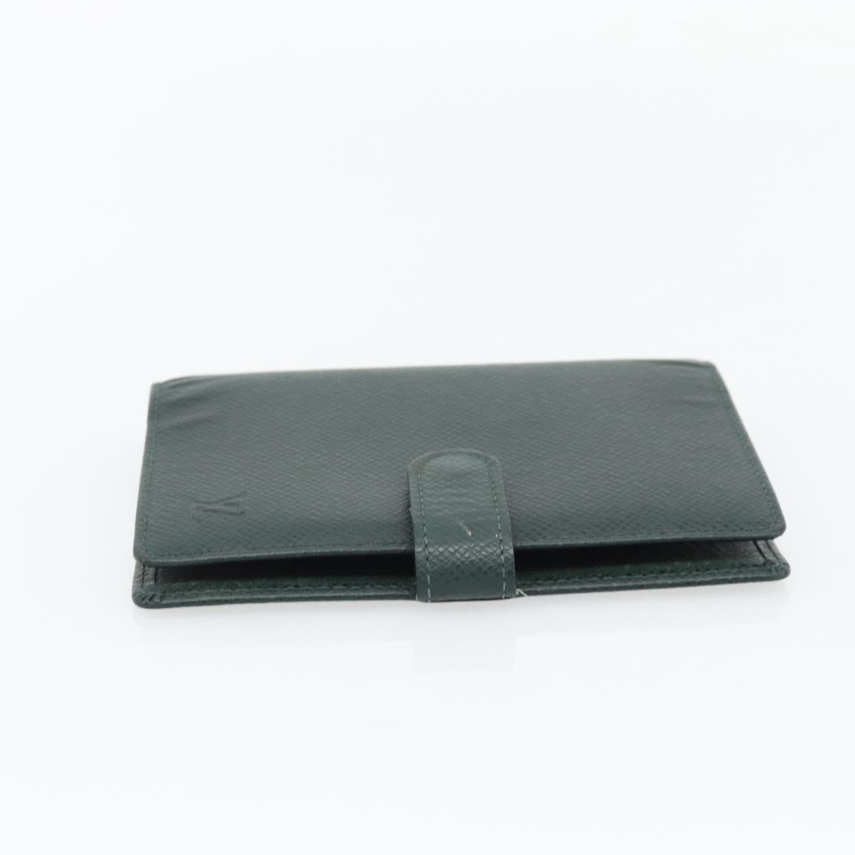 LOUIS VUITTON Taiga Agenda PM Day Planner Cover Epicea R20424 LV Auth BA13243