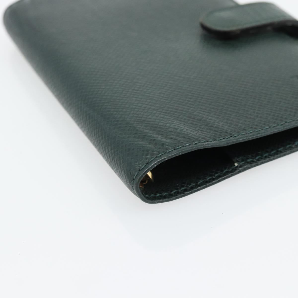 LOUIS VUITTON Taiga Agenda PM Day Planner Cover Epicea R20424 LV Auth BA13243