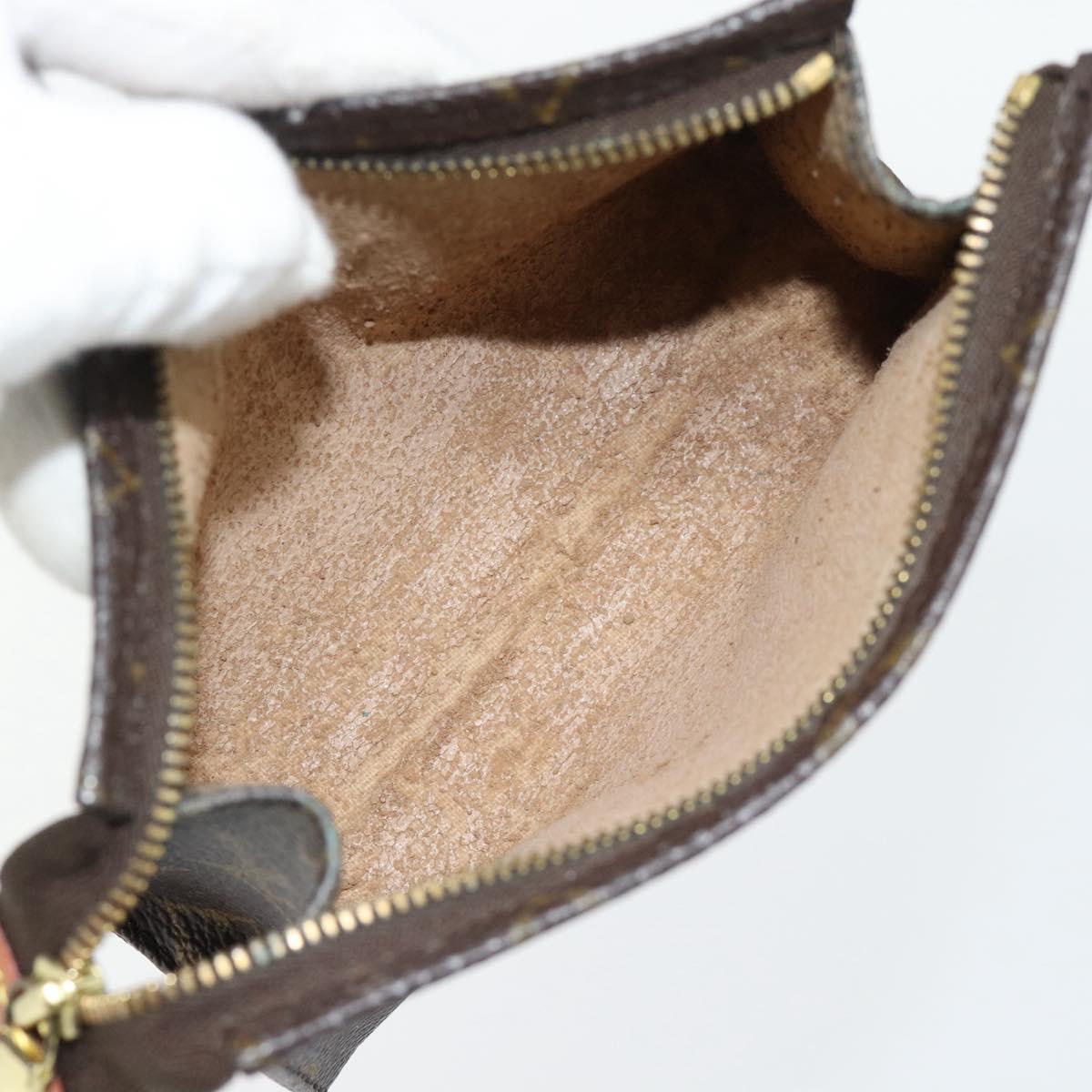 LOUIS VUITTON Monogram Poche Toilette 15 Pouch M47546 LV Auth BA13244