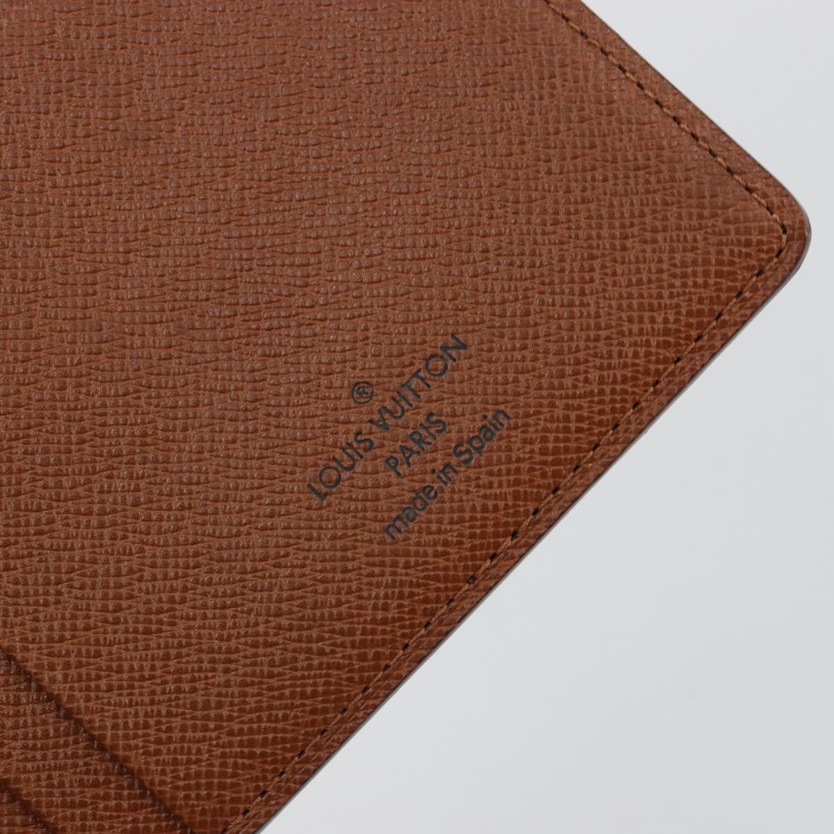LOUIS VUITTON Monogram Porte Monnaie Bier Cartes Crdit M61652 LV Auth BA13245
