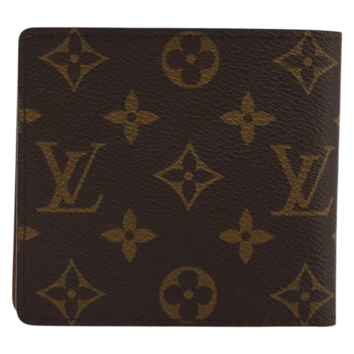 LOUIS VUITTON Monogram Porte Monnaie Bier Cartes Crdit M61652 LV Auth BA13245