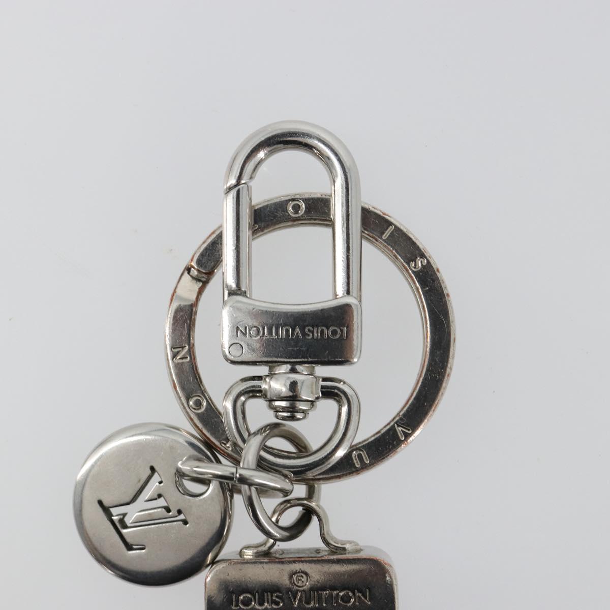 LOUIS VUITTON Monogram Eclipse Porte Cles Neo LV Club Charm M69475 Auth BA13248