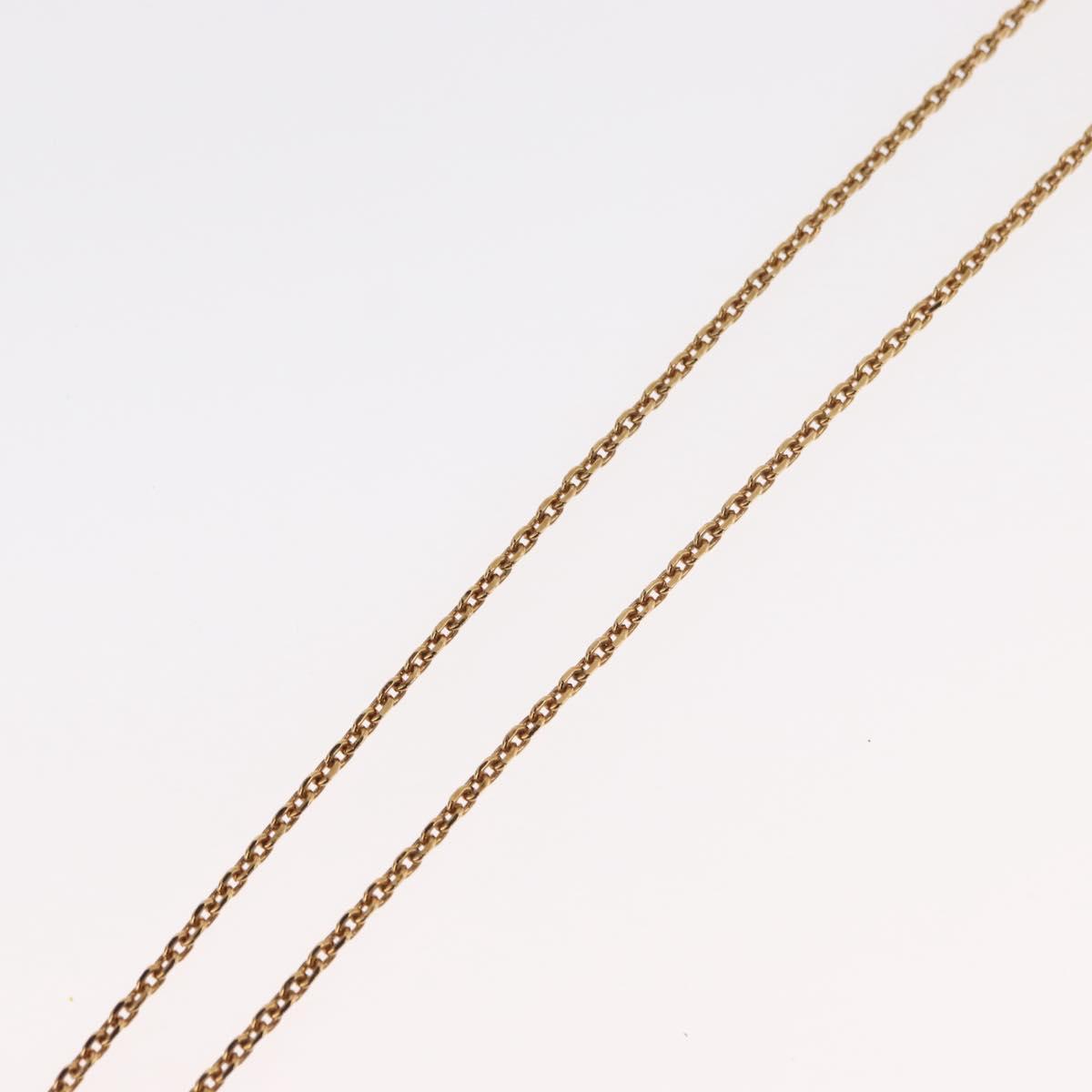 Gianni Versace Medusa Necklace metal Gold Auth BA13251
